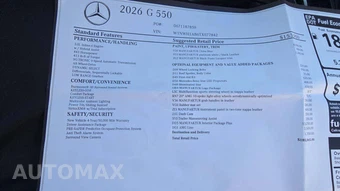 2026 Mercedes-Benz G 550 4MATIC - miniatura 18