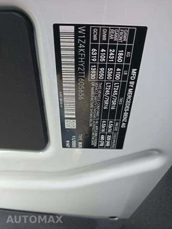 2026 Mercedes-Benz Sprinter 2500 Passenger Van 144.0" WB - miniatura 6