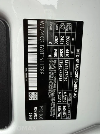 2026 Mercedes-Benz Sprinter 2500 Passenger Van 170.0" WB - miniatura 40