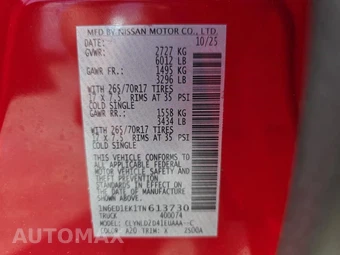 2026 Nissan Frontier PRO-4X Crew Cab Medium Bed – miniatura 11