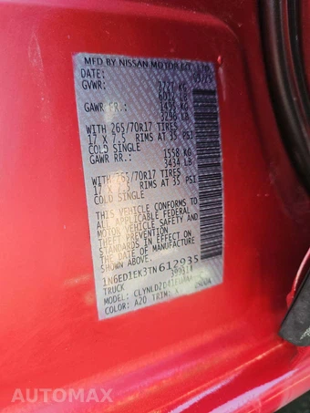 2026 Nissan Frontier PRO-4X Crew Cab Medium Bed – miniatura 5