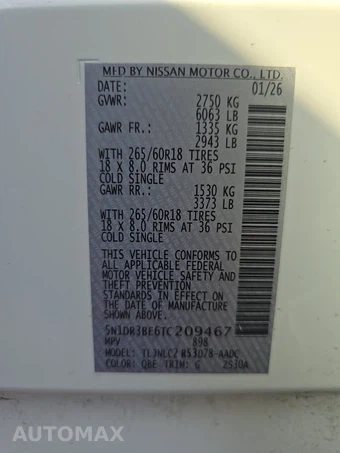2026 Nissan Pathfinder Rock Creek – miniatura 15