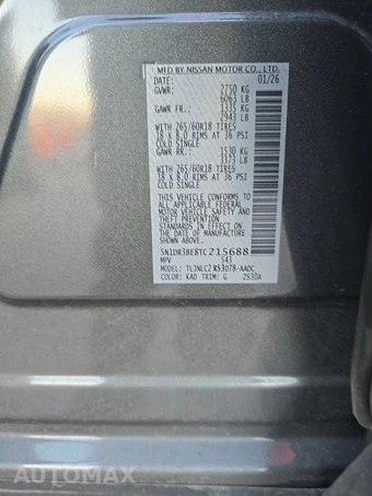 2026 Nissan Pathfinder Rock Creek – miniatura 14