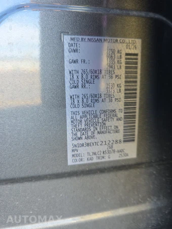 2026 Nissan Pathfinder Rock Creek – miniatura 15