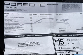 2026 Porsche 911 GT3 Coupe - miniatura 38