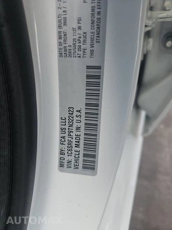 2026 Ram 1500 Laramie Crew Cab Short Bed - miniatura 14