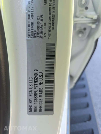 2026 Ram 1500 RHO Crew Cab Short Bed – miniatura 2