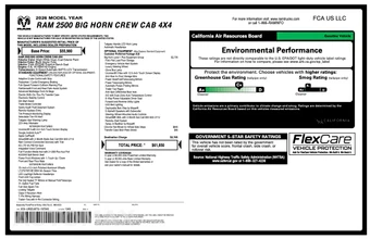 2026 Ram 2500 Big Horn Crew Cab Medium Bed - miniatura 3