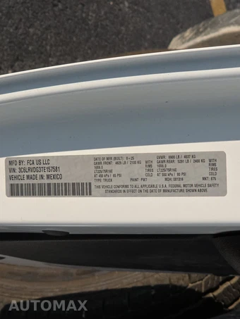 2026 Ram ProMaster 2500 Cargo Van Tradesman w/Passenger Seat High Roof 159.0" WB - miniatura 15
