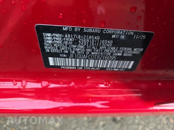 2026 Subaru Impreza Sport - miniatura 14