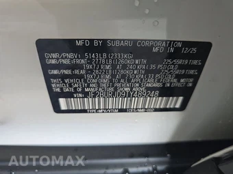 2026 Subaru Outback Touring XT - miniatura 14
