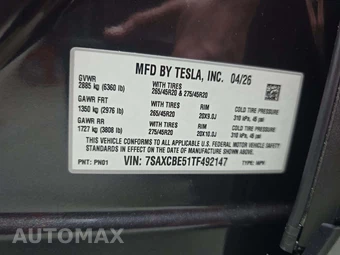 2026 Tesla Model X - miniatura 5