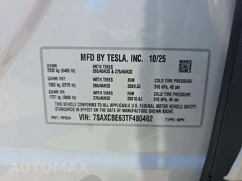2026 Tesla Model X Plaid - miniatura 5