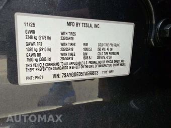 2026 Tesla Model Y Standard – miniatura 2