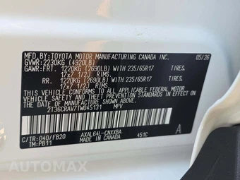 2026 Toyota RAV4 Hybrid LE - miniatura 5