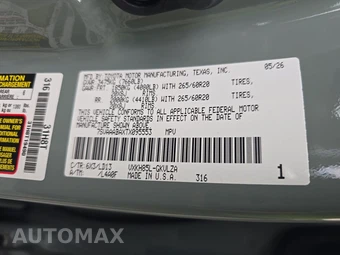 2026 Toyota Sequoia Limited - miniatura 15