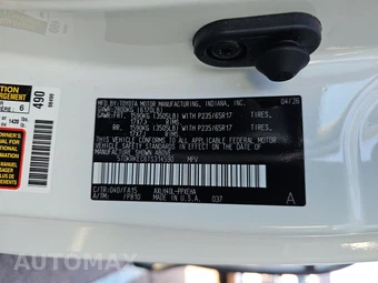 2026 Toyota Sienna LE 8-Passenger 120.5" WB - miniatura 15