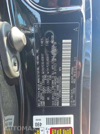 2026 Toyota Sienna XLE 8-Passenger 120.5" WB - miniatura 5