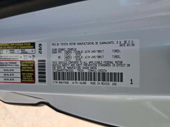 2026 Toyota Tacoma SR Regular Cab Long Bed - miniatura 2