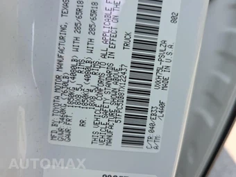 2026 Toyota Tundra i-FORCE MAX TRD Pro Crew Cab Short Bed - miniatura 17