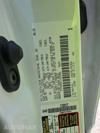 2026 Toyota Tundra SR Crew Cab Short Bed - miniatura 2