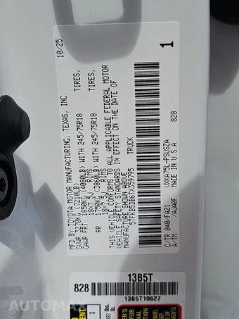 2026 Toyota Tundra SR Crew Cab Short Bed - miniatura 14