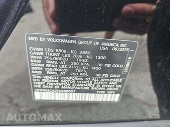 2026 Volkswagen Atlas 2.0T SE w/Technology - miniatura 5