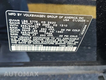 2026 Volkswagen Atlas Cross Sport 2.0T SE w/Technology - miniatura 15
