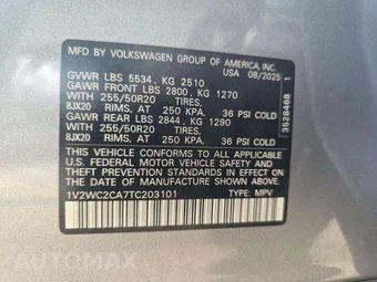 2026 Volkswagen Atlas Cross Sport 2.0T SE w/Technology – miniatura 5
